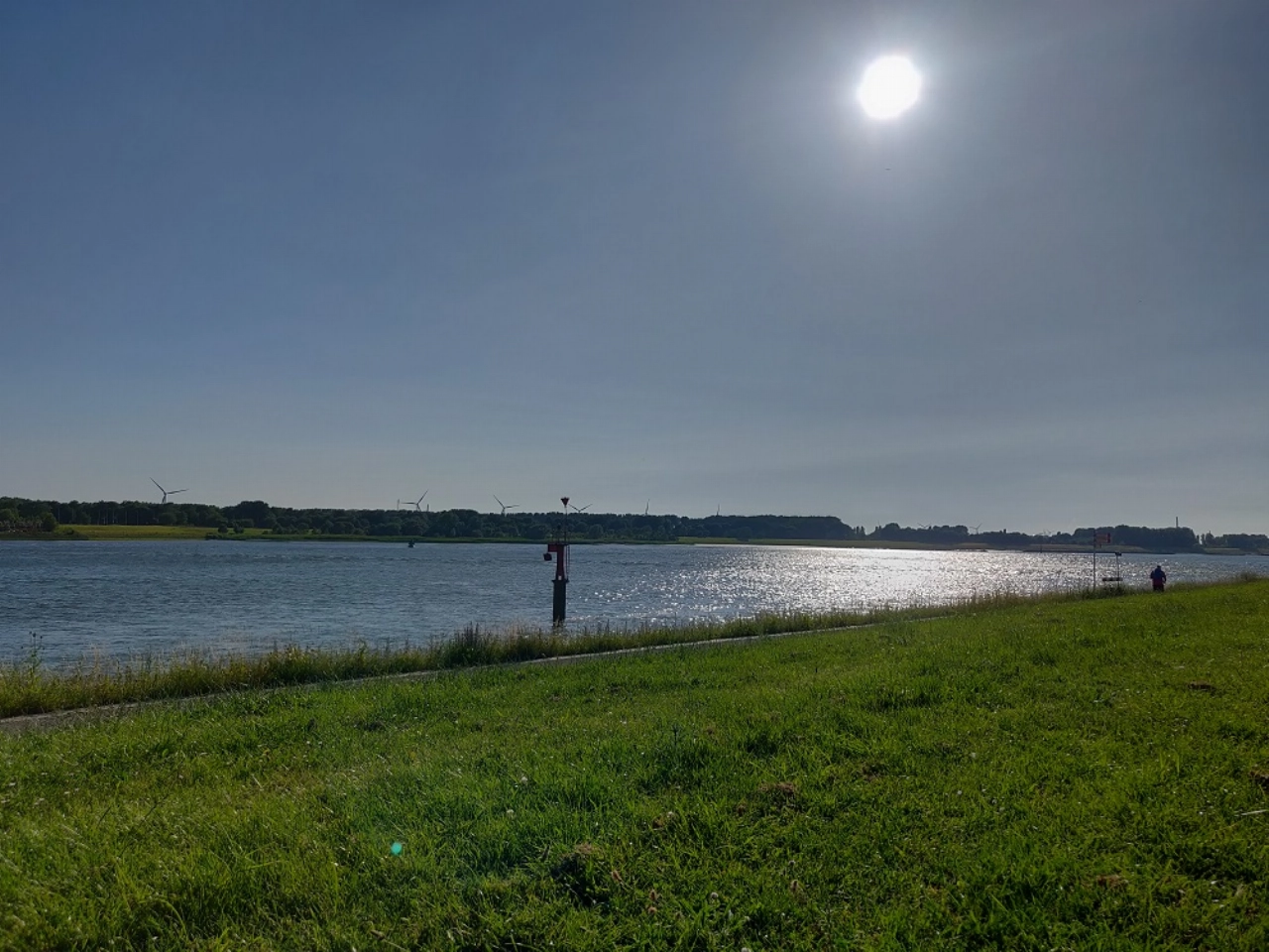 Schip veroorzaakt vreemde lucht in Maassluis